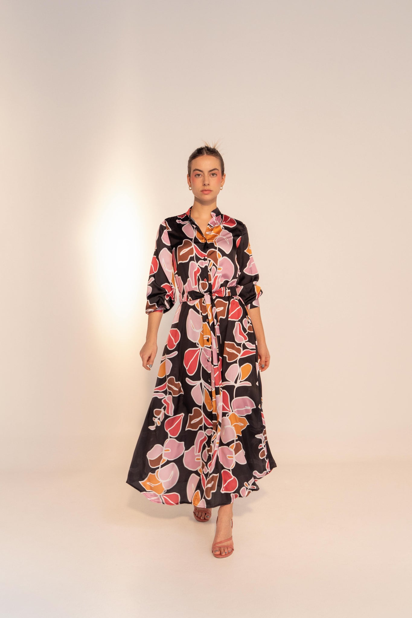 VESTIDO SPRAY NEGRO